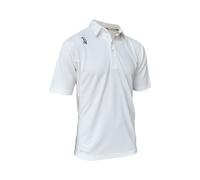 (L, White) Kookaburra Boys Pro Players Cricket Shirt