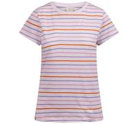 (L, White/Multicoloured) Trespass Womens/Ladies Michaela Striped T-Shirt