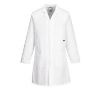 (L, White) Portwest Unisex Adult Lab Coat