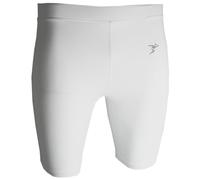 (L, White) Precision Unisex Adult Essential Baselayer Sports Shorts