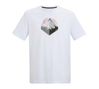 (L, White) Regatta Mens Fingal Mountain T-Shirt