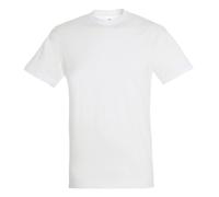 (L, White) SOLS Mens Regent Short Sleeve T-Shirt