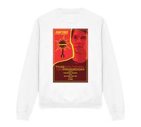 (L, White) Star Trek Unisex Adult The Next Generation Season 1 Episode 21 Sweatshirt