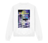 (L, White) Star Trek Unisex Adult The Next Generation Season 2 Episode 21 Sweatshirt