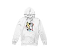 (L, White) Star Wars Mens Stormtrooper Abstract Hoodie