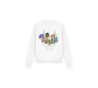 (L, White) Star Wars Unisex Adult Young Jedi Adventure The Force Is With Us Sweatshirt