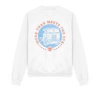 (L, White) Transformers Unisex Adult Generations More Than Meets The Eye Optimus Primal Truck Sweatshirt
