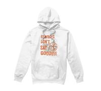 (L, White) Yellowstone Mens Cowboys Don't Say Goodbye Hoodie