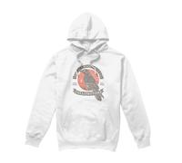 (L, White) Yellowstone Mens Evil Bird Hoodie