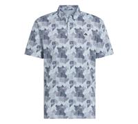 adidas Men's Go-To Printed Golf Polo Shirt, Mens, Wonder blue, Large | American Golf