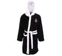 (L-XL, Black/White) Nightmare Before Christmas Unisex Adult Jack Skellington Dressing Gown