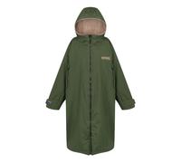 (L-XL, Dark Khaki) Regatta Unisex Adult Waterproof Fleece Lined Changing Robe