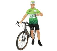 (L / XL) Green CBD cycling costume for men