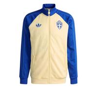 (L, Yellow/Blue) Adidas Mens World Cup Sweden Relaxed Fit Track Top