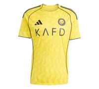 (L, Yellow/Blue) Adidas Unisex Adult Ronaldo Al-Nassr Football Jersey