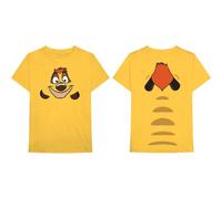 (L, Yellow) Lion King Timon Face T Shirt