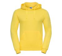 Russell Athletic Colour Mens Hooded Sweatshirt / Hoodie (Yellow) - Size Large