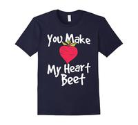 (L) You Make My Heart Beet Funny Love Shirt-Father's Day