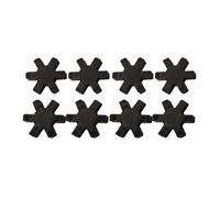 L095 Rubber Spider Center Insert 8PCS for L-Jaw Coupling, Flexible Urethane Element for Lovejoy TB Woods Pumps