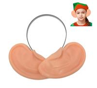 L0famy Big Ears on Headband, Jumbo Fake Ears, Giant Novelty Comedy Ears BFG, Pig Ears Headband Costume Accessories Adults, for Book Day Dopey Halloween Fairytale Snow White Cartoon Fancy Dress Adult