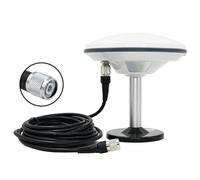 L1 L2 GNSS Antenna GPS GLONASS BeiDou Multi-Band Receiver for Agricultural Surveying and Industrial Mapping(Antenna+CableTNC)