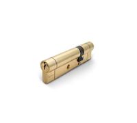 L111 Type Rim Nightlatch Euro 35/70 Double Cylinder Door Lock Replacement Barrel Brass Secure for Wooden Metal uPVC Doors Durable Long Life Smooth Fit (Brass)