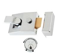 L11724 - YALE 85 & 89 Deadlocking Nightlatch - 60mm Chrome CH Cyl Visi