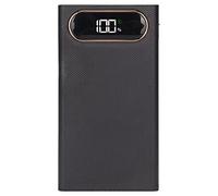 L12 22.5W 12x18650 Welding Battery Storage Box LCD Display Portable Power Bank Kit Black