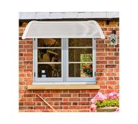 (L150*W100*H28) Door Canopy Awning Window Rain Snow Shelter Curved Sheet