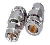 L16 N Male to F TV Female RF Coaxial Connector Straight Brass(Type4-1pcs)