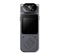 L19 Body Worn Camera 1080P High Resolution With Back And Rotatable Lens For Journalists And Adventurers