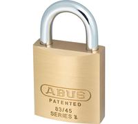 L19193 - ABUS 83 Series Brass Open Shackle Padlock - 46.5mm KD 83/45 Visi