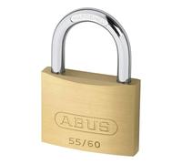 L19525 - ABUS 55 Series Brass Open Shackle Padlock - 58mm KD 55/60 Boxed