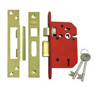 L19758 - UNION J2203 StrongBOLT 3 Lever Sashlock - 64mm PB KD Visi
