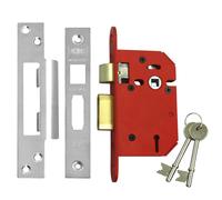 L19760 - UNION J2203 StrongBOLT 3 Lever Sashlock - 64mm SS KD Visi