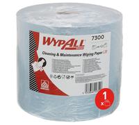 L20 Wiping Paper 7300, Blue 2-Ply Jumbo Roll for Cleaning & Maintenance
