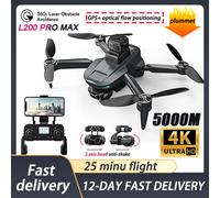 L200 PRO MAX Professional Drone 4K ESC Dual Camera 360° Laser Obstacle Avoidance 2-axis PTZ Brushless GPS FPV RC Quadcopter Toys L200 pro NO OAS