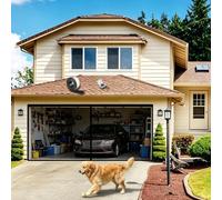 L200cm x H305cm Garage Screen Doors for 2 Car, Magnetic Screen Door Mesh