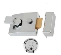L24630 - YALE 85 & 89 Deadlocking Nightlatch - 60mm Satin Chrome SC Cyl Visi