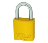 L25505 - ABUS 72LL/40 Anti-Rust Love Lock Padlock - Yellow