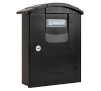 L27367 - ARREGUI Costa Plastic Mailbox - Black