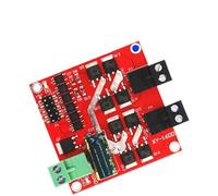 L298 Dual H Bridge Motor Driver DC 6.5V-27V 7A Motor Control Board, 12V 24V Electric Motor Control Module, Industrial 160W PWM Motor Speed Controller with Optocoupler Isolation