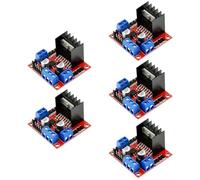 L298N Motor Driver Board for Projects Highly Current 2A and Voltages 46V in Motor Control Double Channel Motor