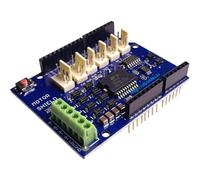 L298P Dual H-Bridge Motor Driver Shield for Arduino Uno R3/R4, Mega, Due, Giga, 4A Dual Channel Motor Control Module for DC and Stepper Motors