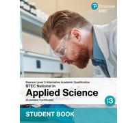 L3 AAQ BTEC National 2025 Applied Science Ext Cert Student Book (Print)