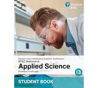 L3 AAQ BTEC National 2025 Applied Science Ext Cert Student Book (Print)