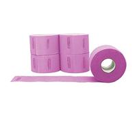 L3 - Level 3 Neck Paper - Disposable and Flexible Neck Strips - Barber and Hair Stylist Supplies - Self-Adheres to Neck - Pre-Cut and Easy to Use - 5 Rolls (100each) (Pink)