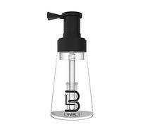 L3 Level 3 Powder Bottle Spray - for Applying Talc and Powder - Barber Supplies and Accessories - Comfortable to Hold and Spray - Level Three Spray Container, Black, Clear