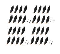 L300 RC Drone Replacement Propellers 8 Pack Maple Leaf Style Fan Compatible With L300 Drone Model Spare Parts Accessories(4set-32pcs)