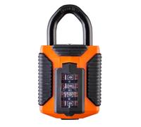 L32582 - SQUIRE CP50/ATL - All Terrain Combination Padlock - Open Shackle Orange